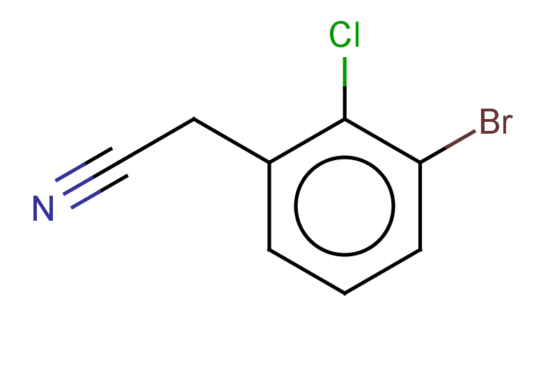 2-(3-bromo-2-chlorophenyl)acetonitrile