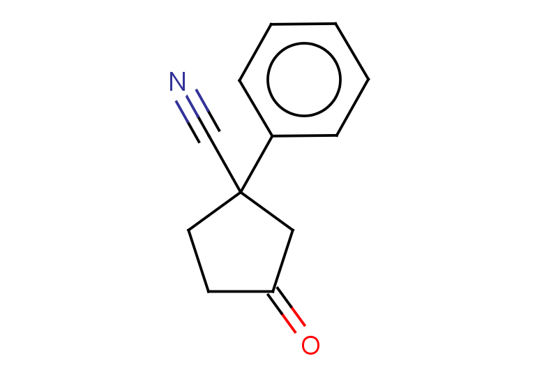 3-oxo-1-phenylcyclopentane-1-carbonitrile