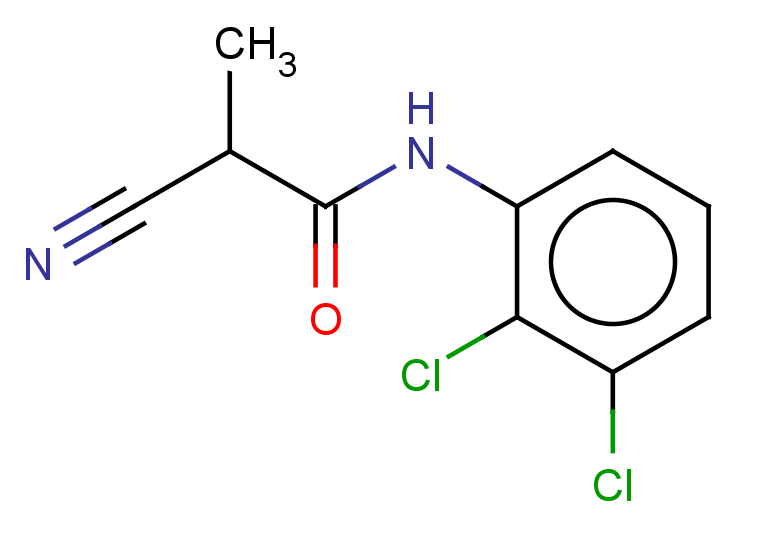 2-cyano-N-(2,3-dichlorophenyl)-2-methylacetamide
