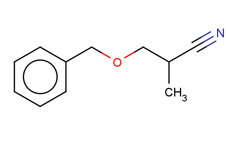 3-(benzyloxy)-2-methylpropanenitrile