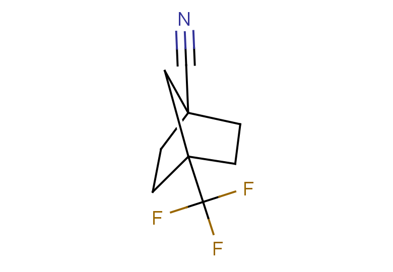 4-(trifluoromethyl)bicyclo[2.2.1]heptane-1-carbonitrile