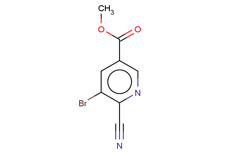 methyl 5-bromo-6-cyanopyridine-3-carboxylate