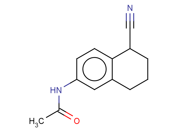N-(5-cyano-5,6,7,8-tetrahydronaphthalen-2-yl)acetamide