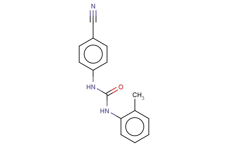 1-(4-cyanophenyl)-3-(2-methylphenyl)urea
