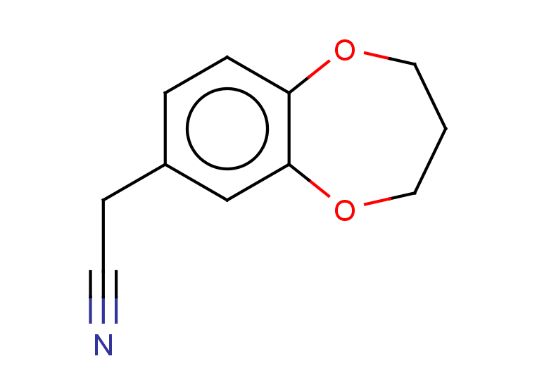2-(3,4-dihydro-2H-1,5-benzodioxepin-7-yl)acetonitrile