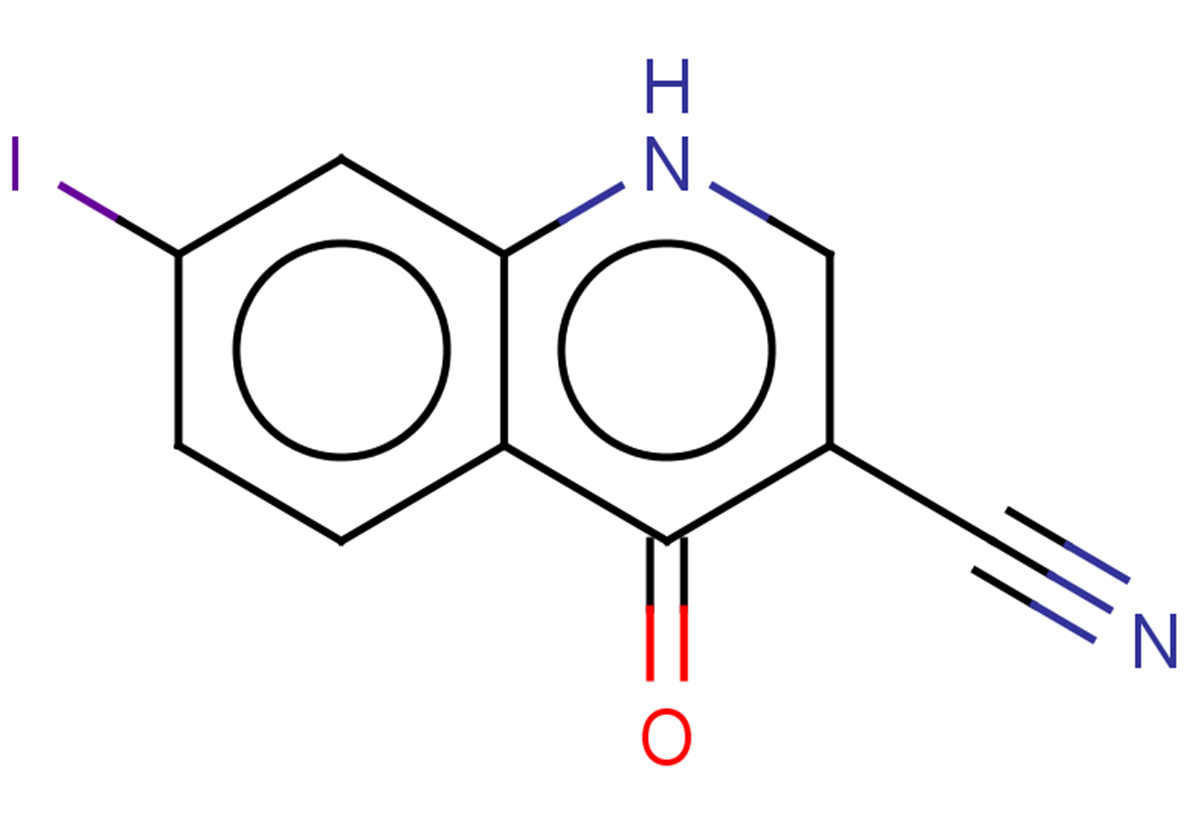7-iodo-4-oxo-1,4-dihydroquinoline-3-carbonitrile