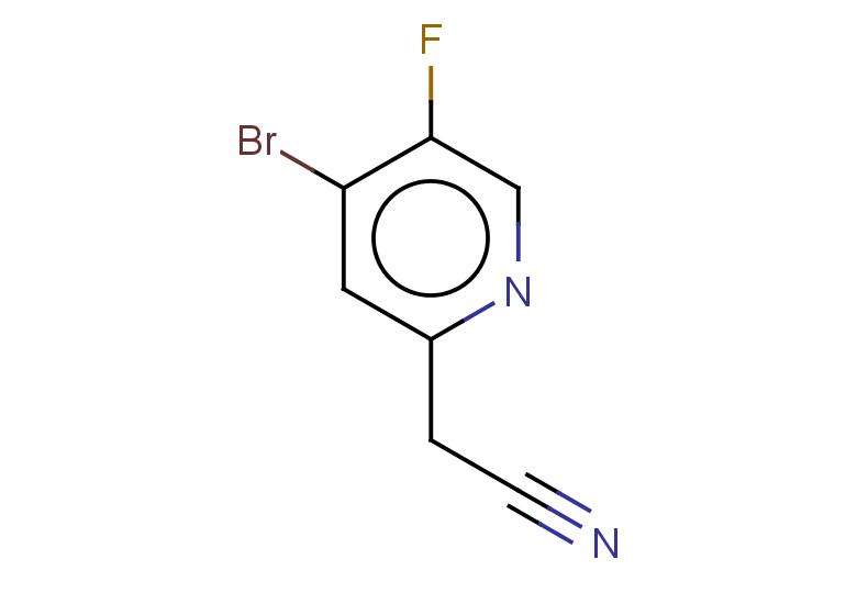 2-(4-bromo-5-fluoropyridin-2-yl)acetonitrile