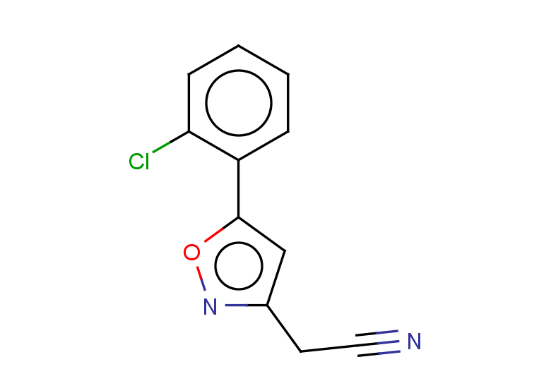 2-[5-(2-chlorophenyl)-1,2-oxazol-3-yl]acetonitrile