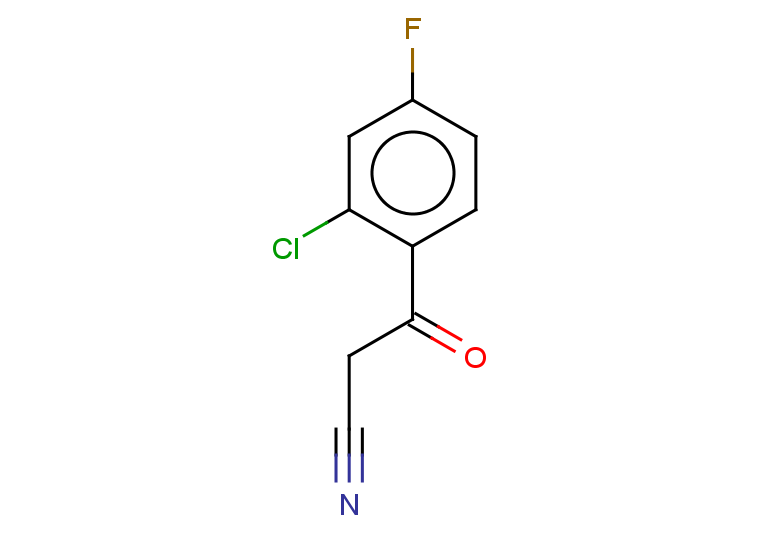 3-(2-chloro-4-fluorophenyl)-3-oxopropanenitrile