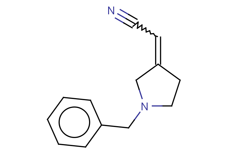 2-(1-benzylpyrrolidin-3-ylidene)acetonitrile