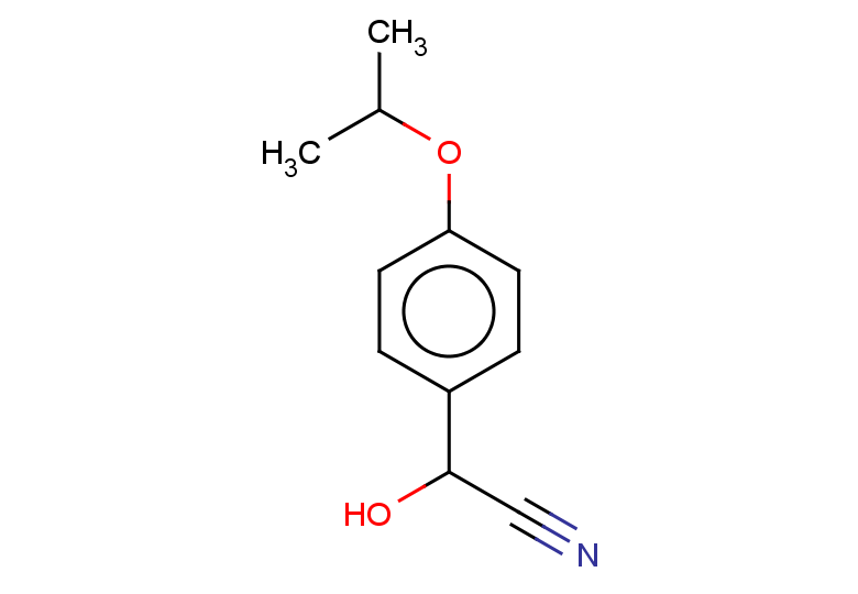 2-hydroxy-2-[4-(propan-2-yloxy)phenyl]acetonitrile