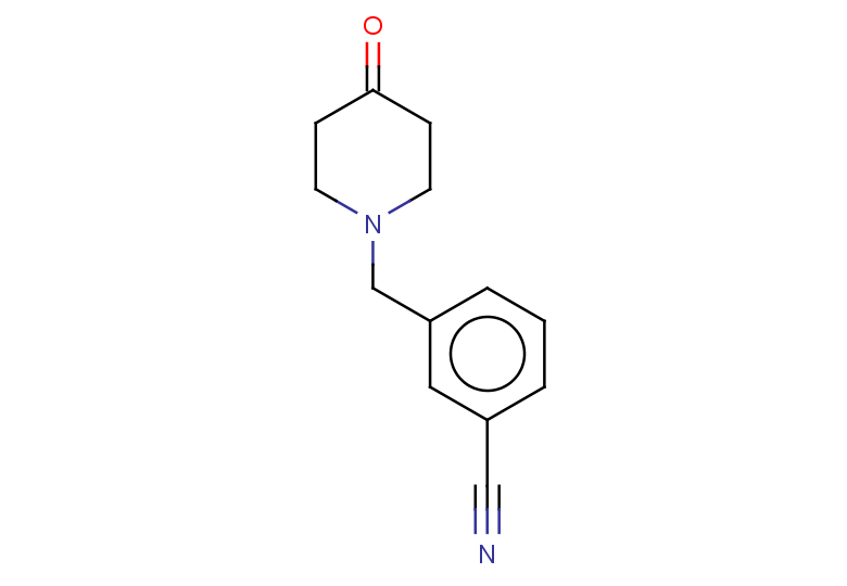 3-[(4-oxopiperidin-1-yl)methyl]benzonitrile