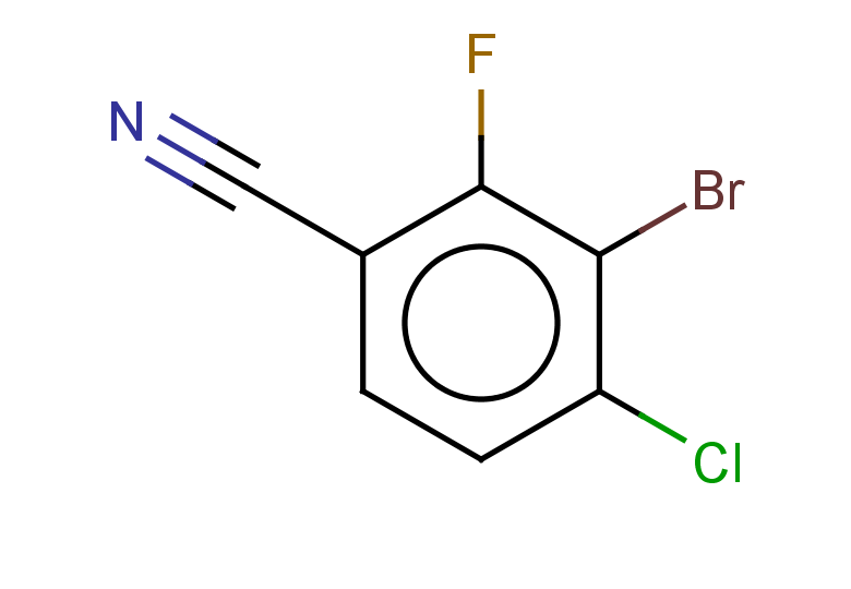 3-bromo-4-chloro-2-fluorobenzonitrile