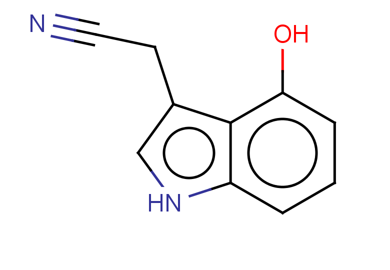 2-(4-hydroxy-1H-indol-3-yl)acetonitrile