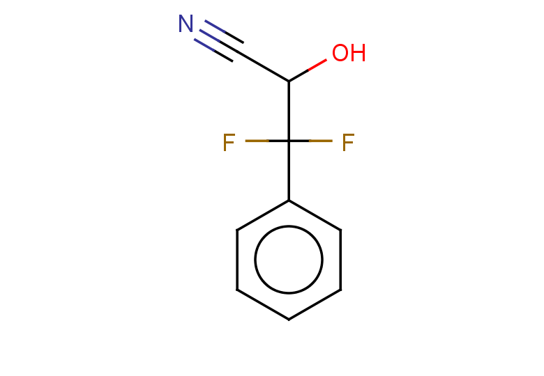 3,3-difluoro-2-hydroxy-3-phenylpropanenitrile