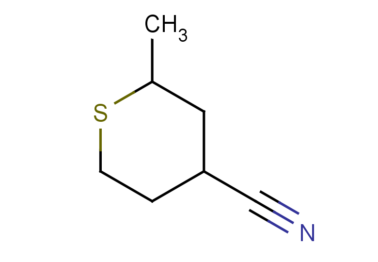 2-methylthiane-4-carbonitrile, Mixture of diastereomers