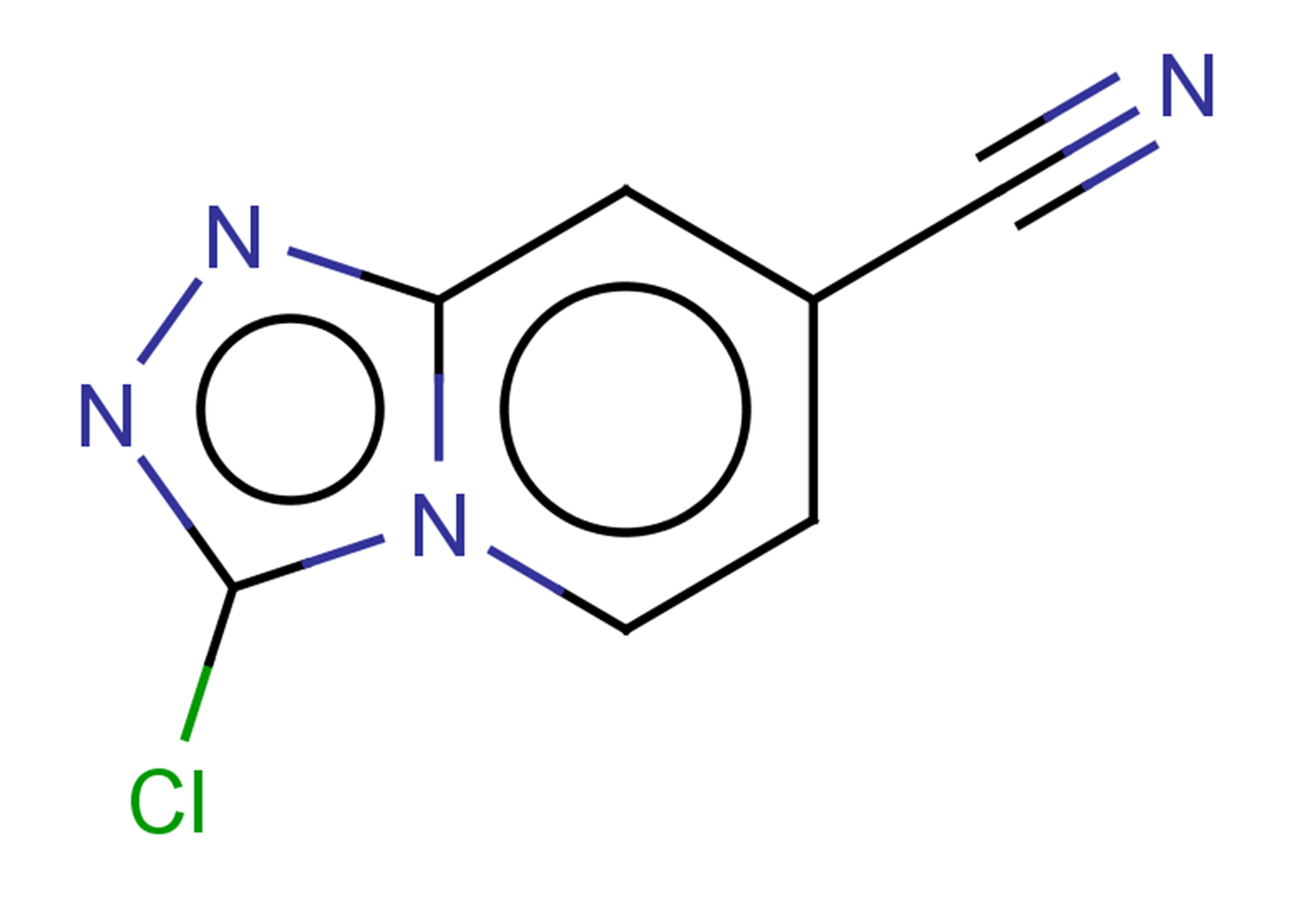 3-chloro-[1,2,4]triazolo[4,3-a]pyridine-7-carbonitrile