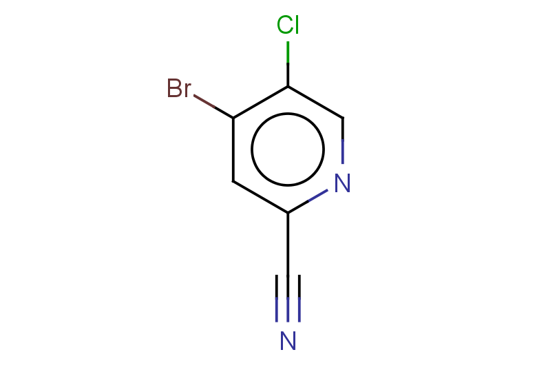 4-bromo-5-chloropyridine-2-carbonitrile