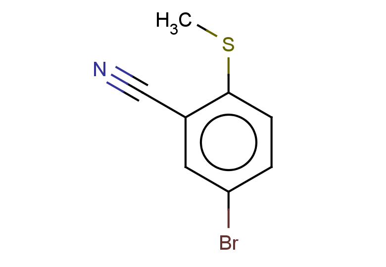 5-bromo-2-(methylsulfanyl)benzonitrile