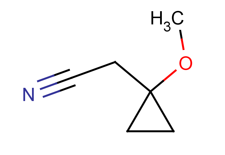 2-(1-methoxycyclopropyl)acetonitrile