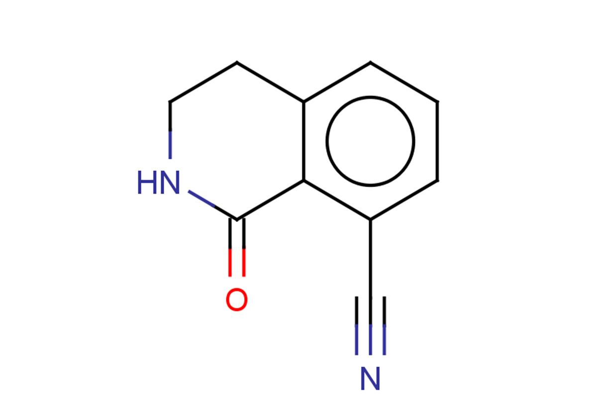 1-oxo-1,2,3,4-tetrahydroisoquinoline-8-carbonitrile