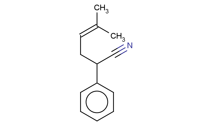 5-methyl-2-phenylhex-4-enenitrile