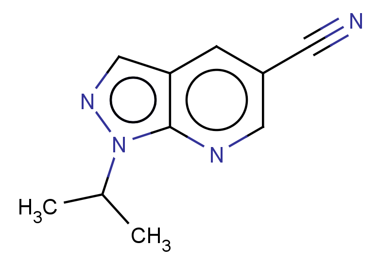 1-ISOPROPYL-1H-PYRAZOLO[3,4-B]PYRIDINE-5-CARBONITRILE