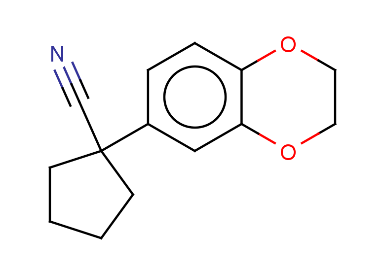 1-(2,3-dihydro-1,4-benzodioxin-6-yl)cyclopentane-1-carbonitrile