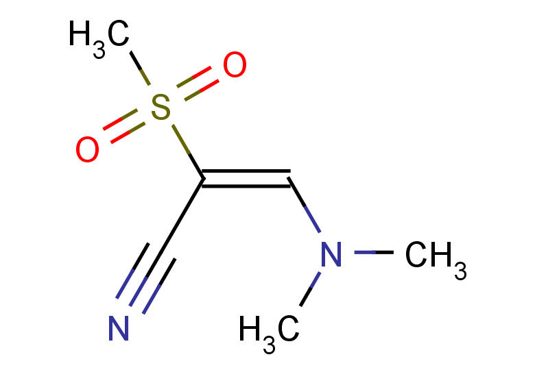 (2E)-3-(dimethylamino)-2-methanesulfonylprop-2-enenitrile