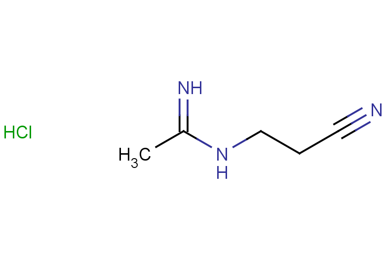 N-(2-cyanoethyl)ethanimidamide hydrochloride