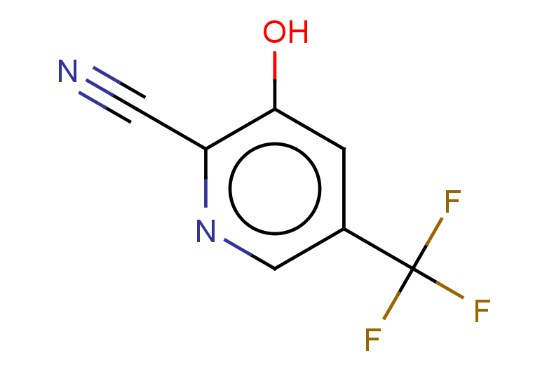 3-hydroxy-5-(trifluoromethyl)pyridine-2-carbonitrile
