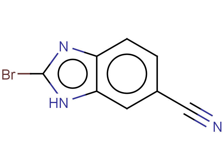 2-bromo-1H-1,3-benzodiazole-6-carbonitrile