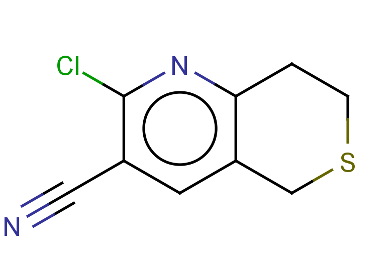 2-chloro-5H,7H,8H-thiopyrano[4,3-b]pyridine-3-carbonitrile