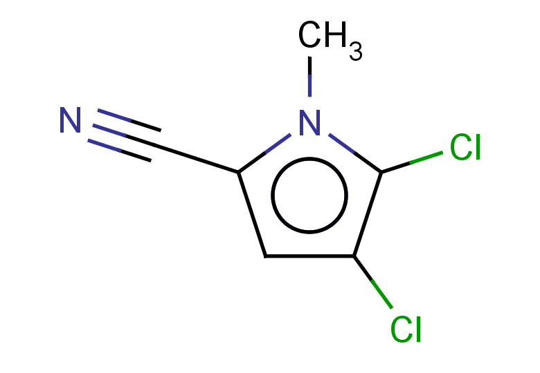 4,5-dichloro-1-methyl-1H-pyrrole-2-carbonitrile
