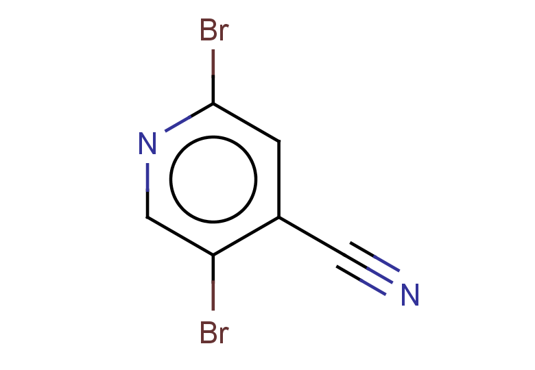 2,5-dibromopyridine-4-carbonitrile