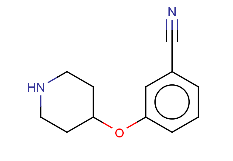 3-(piperidin-4-yloxy)benzonitrile