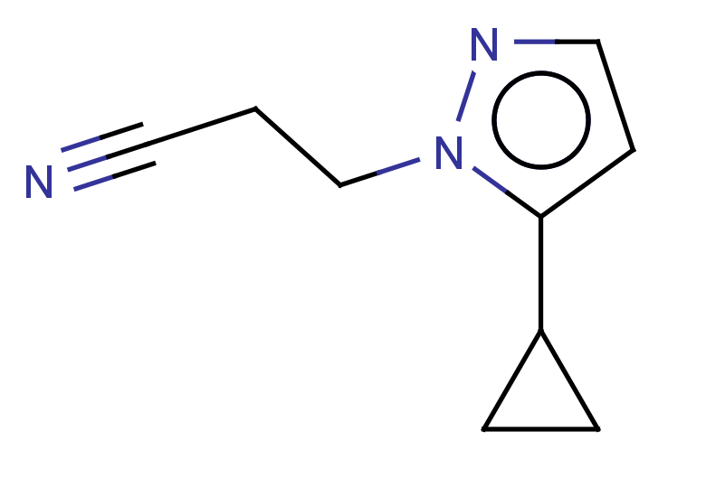 3-(5-CYCLOPROPYL-1H-PYRAZOL-1-YL)PROPANENITRILE