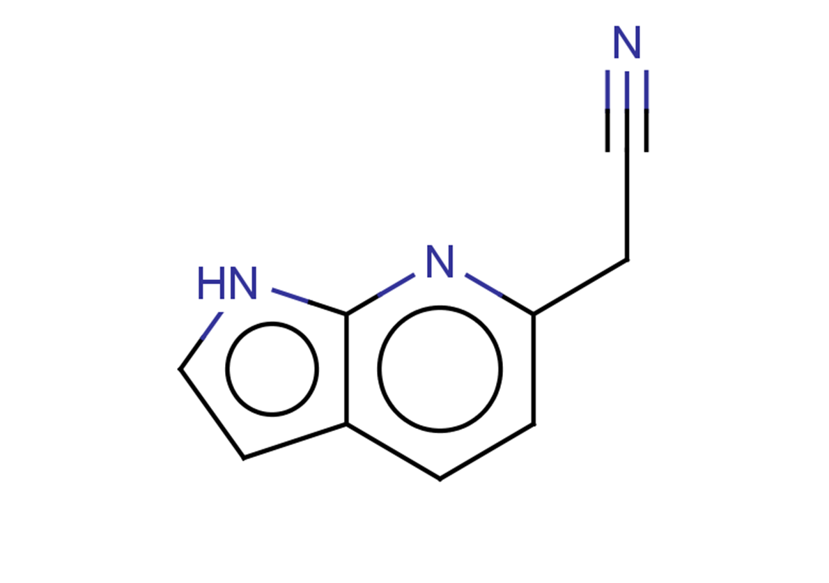 2-{1H-pyrrolo[2,3-b]pyridin-6-yl}acetonitrile