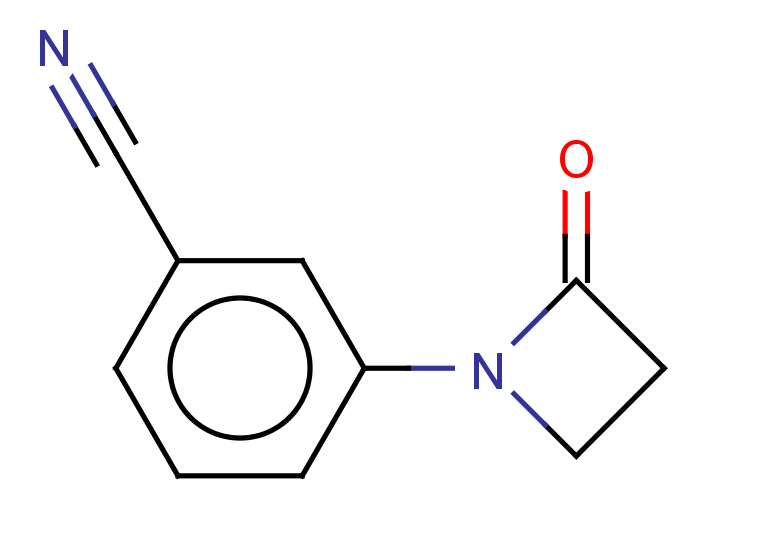 3-(2-oxoazetidin-1-yl)benzonitrile