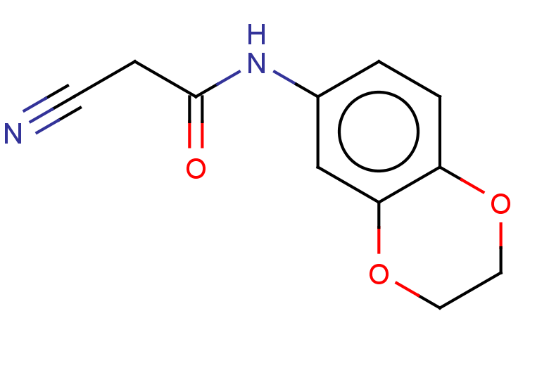2-cyano-N-(2,3-dihydro-1,4-benzodioxin-6-yl)acetamide