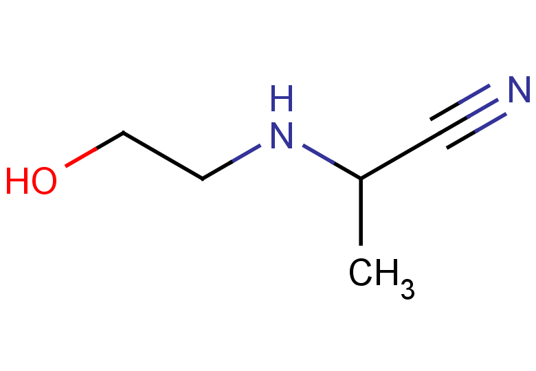 2-[(2-hydroxyethyl)amino]propanenitrile