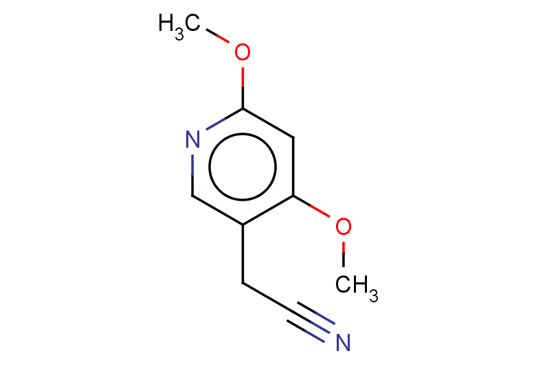 2-(4,6-dimethoxypyridin-3-yl)acetonitrile