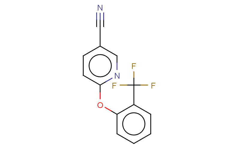 6-[2-(trifluoromethyl)phenoxy]pyridine-3-carbonitrile