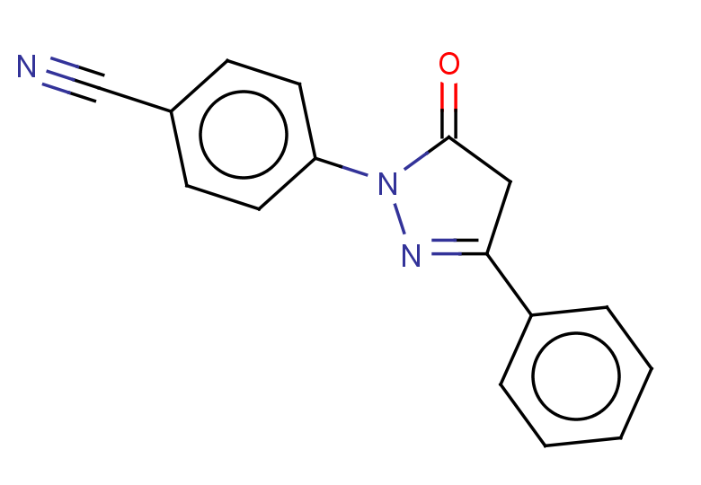 4-(5-oxo-3-phenyl-4,5-dihydro-1H-pyrazol-1-yl)benzonitrile