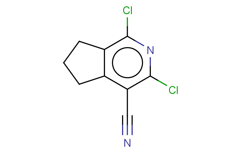 1,3-dichloro-5H,6H,7H-cyclopenta[c]pyridine-4-carbonitrile