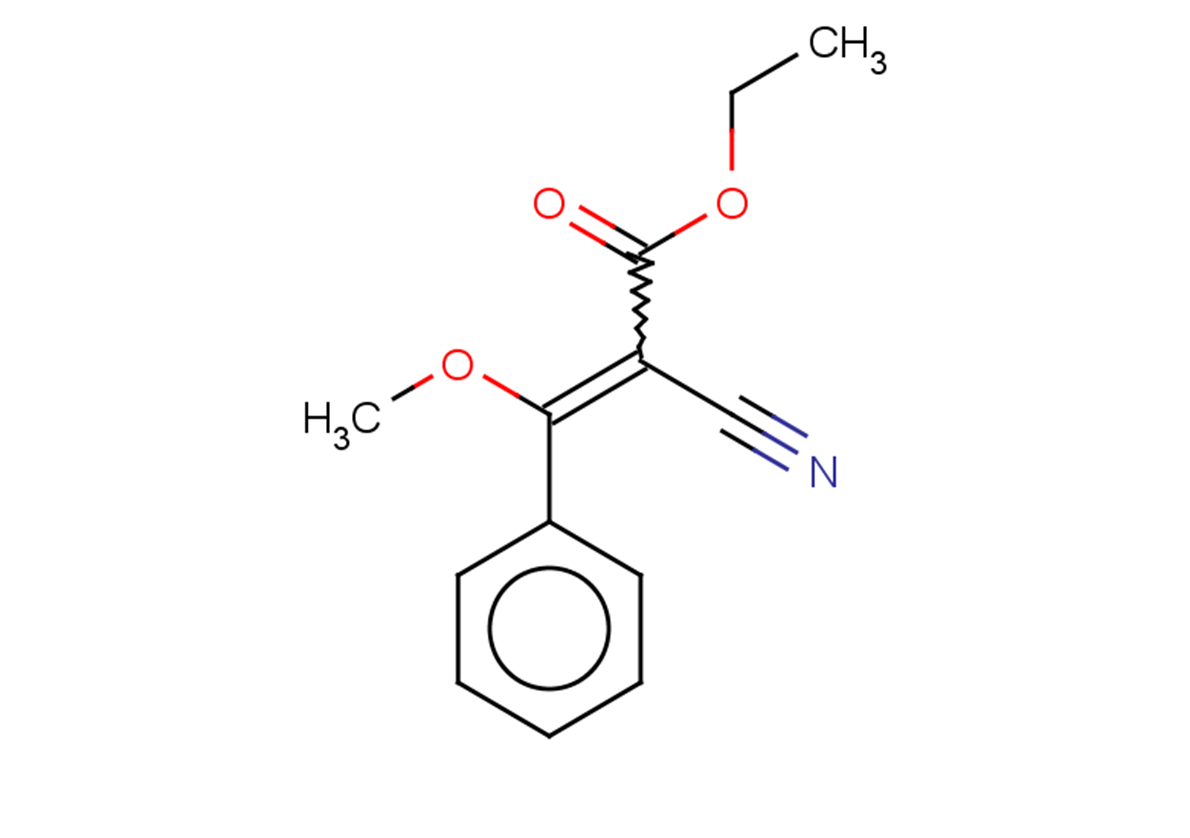 ethyl 2-cyano-3-methoxy-3-phenylprop-2-enoate