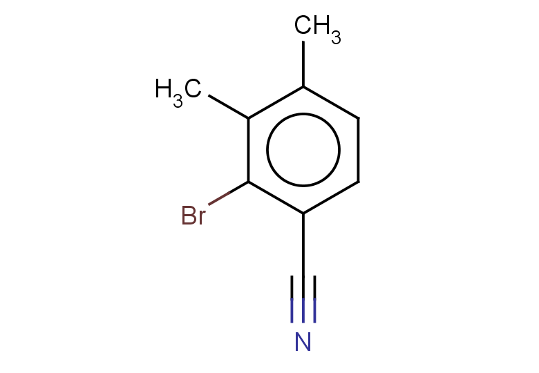 2-bromo-3,4-dimethylbenzonitrile