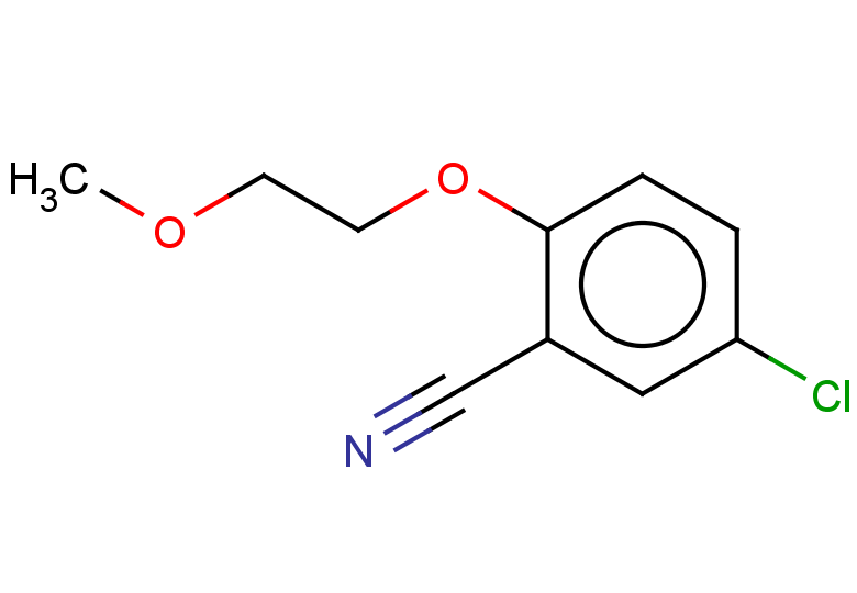 5-chloro-2-(2-methoxyethoxy)benzonitrile