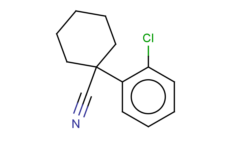 1-(2-chlorophenyl)cyclohexane-1-carbonitrile