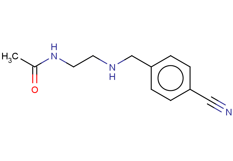 N-(2-{[(4-cyanophenyl)methyl]amino}ethyl)acetamide